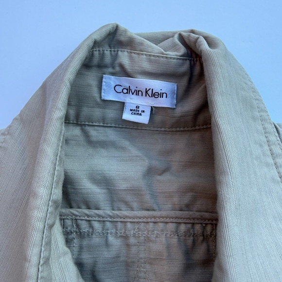 Calvin Klein Women's Tan Blazer - Picture 3 of 6